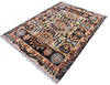 Chobi Black Hand Knotted 411 X 66  Area Rug 700-145799 Thumb 2