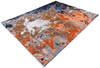 Modern Multicolor Hand Knotted 80 X 103  Area Rug 700-145800 Thumb 2
