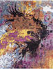 Modern Multicolor Hand Knotted 81 X 103 Area Rug 700-145801 Thumb 0
