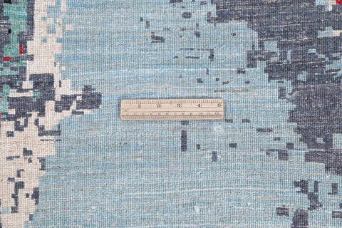 Modern Multicolor Hand Knotted 78 X 106 Area Rug 700-145802 Image 6
