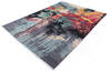 Modern Multicolor Hand Knotted 78 X 106 Area Rug 700-145802 Thumb 2