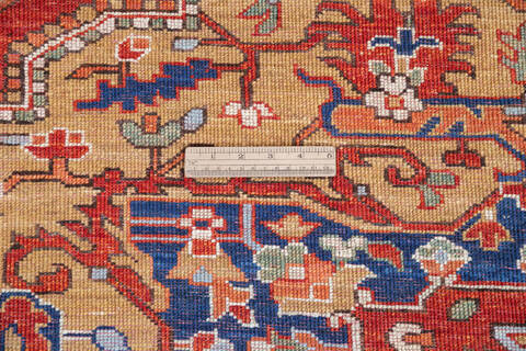 Chobi Red Hand Knotted 82 X 100 Area Rug 700-145816 Image 6