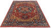 Chobi Red Hand Knotted 82 X 100  Area Rug 700-145816 Thumb 1