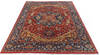 Chobi Red Hand Knotted 82 X 100 Area Rug 700-145816 Thumb 1
