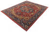 Chobi Red Hand Knotted 82 X 100 Area Rug 700-145816 Thumb 2