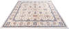 Chobi Beige Square Hand Knotted 100 X 100  Area Rug 700-145820 Thumb 1