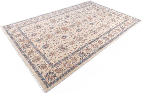 Chobi Beige Hand Knotted 82 X 130 Area Rug 700-145821 Image 2