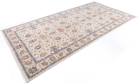 Chobi Beige Hand Knotted 67 X 130 Area Rug 700-145822 Image 2