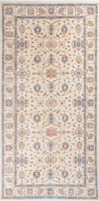 Chobi Beige Hand Knotted 67 X 130 Area Rug 700-145822 Image 0