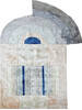Modern Multicolor Free Form Hand Tufted 50 X 80  Area Rug 902-145841 Thumb 0