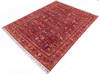 Chobi Red Hand Knotted 48 X 61  Area Rug 700-145863 Thumb 2