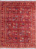 Chobi Red Hand Knotted 48 X 61  Area Rug 700-145863 Thumb 0