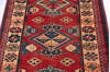 Kazak Red Runner Hand Knotted 27 X 102 Area Rug 700-145865 Thumb 3