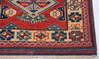 Kazak Red Runner Hand Knotted 27 X 102 Area Rug 700-145865 Thumb 4