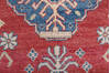 Kazak Red Runner Hand Knotted 211 X 164  Area Rug 700-145866 Thumb 6