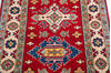 Kazak Red Runner Hand Knotted 27 X 80  Area Rug 700-145867 Thumb 3