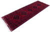 Khan Mohammadi Red Runner Hand Knotted 29 X 77 Area Rug 700-145871 Thumb 2