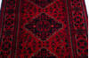 Khan Mohammadi Red Runner Hand Knotted 29 X 77  Area Rug 700-145871 Thumb 3