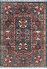 Chobi Green Hand Knotted 41 X 57  Area Rug 700-145876 Thumb 0