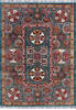 Chobi Green Hand Knotted 41 X 57  Area Rug 700-145876 Thumb 0