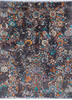 Modern Multicolor Hand Knotted 90 X 120  Area Rug 700-145877 Thumb 0