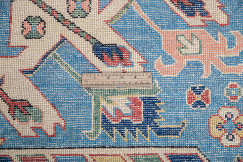 Kazak Blue Hand Knotted 50 X 68 Area Rug 700-145884 Image 6