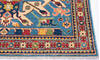 Kazak Blue Hand Knotted 50 X 68  Area Rug 700-145884 Thumb 4