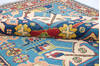 Kazak Blue Hand Knotted 50 X 68 Area Rug 700-145884 Thumb 5