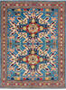 Kazak Blue Hand Knotted 50 X 68 Area Rug 700-145884 Thumb 0