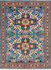 Kazak Blue Hand Knotted 50 X 68  Area Rug 700-145884 Thumb 0