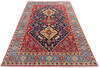 Kazak Blue Hand Knotted 66 X 102 Area Rug 700-145885 Thumb 1