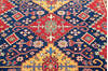 Kazak Blue Hand Knotted 66 X 102  Area Rug 700-145885 Thumb 3