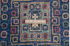 Kazak Blue Runner Hand Knotted 27 X 120  Area Rug 700-145887 Thumb 7