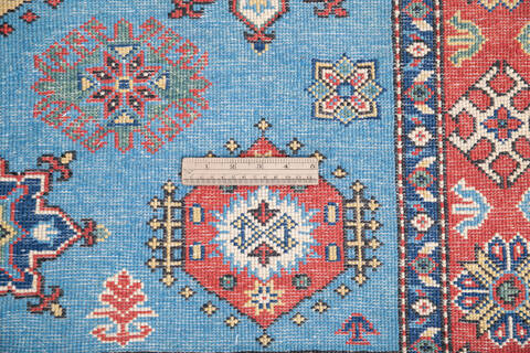 Kazak Blue Hand Knotted 40 X 58 Area Rug 700-145889 Image 6