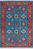 Kazak Blue Hand Knotted 40 X 58  Area Rug 700-145889 Thumb 0