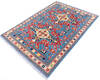 Kazak Blue Hand Knotted 40 X 59 Area Rug 700-145891 Thumb 2