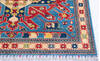 Kazak Blue Hand Knotted 40 X 59  Area Rug 700-145891 Thumb 4