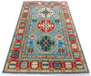 Kazak Blue Hand Knotted 40 X 63  Area Rug 700-145892 Thumb 1