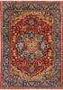Chobi Red Hand Knotted 71 X 100  Area Rug 700-145893 Thumb 0