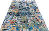 Modern Blue Hand Knotted 51 X 67 Area Rug 700-145895 Thumb 1