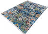 Modern Blue Hand Knotted 51 X 67  Area Rug 700-145895 Thumb 2