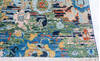 Modern Blue Hand Knotted 51 X 67 Area Rug 700-145895 Thumb 4