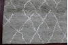 Moroccan Grey Hand Knotted 40 X 60 Area Rug 902-145901 Thumb 4