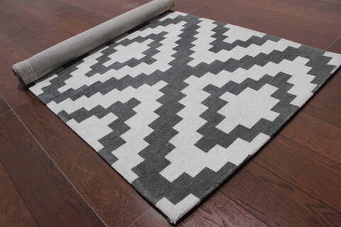 Modern-Contemporary Multicolor Flat Woven 23 X 40 Area Rug 902-145905 Image 2
