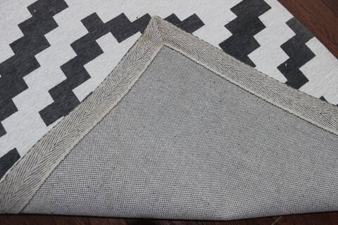 Modern-Contemporary Multicolor Flat Woven 23 X 40 Area Rug 902-145905 Image 3