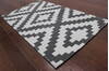 Modern-Contemporary Multicolor Flat Woven 23 X 40  Area Rug 902-145905 Thumb 1