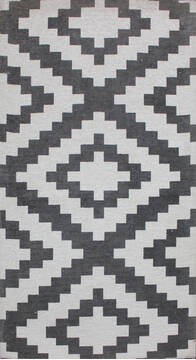 Modern-Contemporary Multicolor Flat Woven 2'3" X 4'0"  Area Rug 902-145905