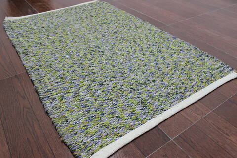 Geometric Multicolor Flat Woven 23 X 40 Area Rug 902-145915 Image 2