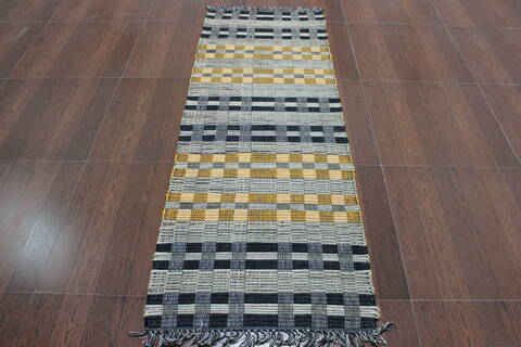 Geometric Multicolor Runner Flat Woven 20 X 66 Area Rug 902-145919 Image 2