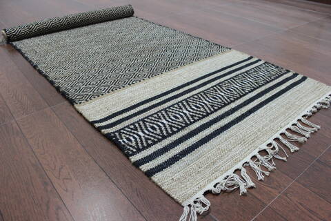 Geometric Multicolor Runner Flat Woven 20 X 66 Area Rug 902-145921 Image 1